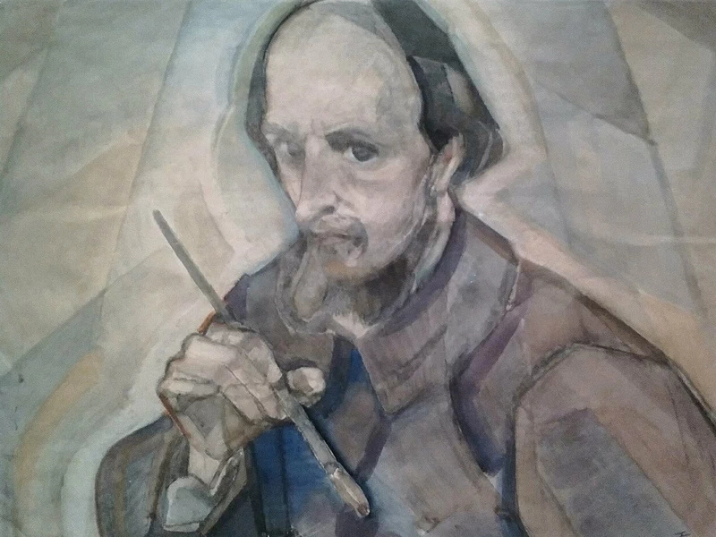 1881-Herman Kruyder - Autoritratto